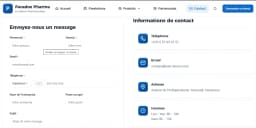 Paradox Pharma | Template de site web vitrine - Image 4